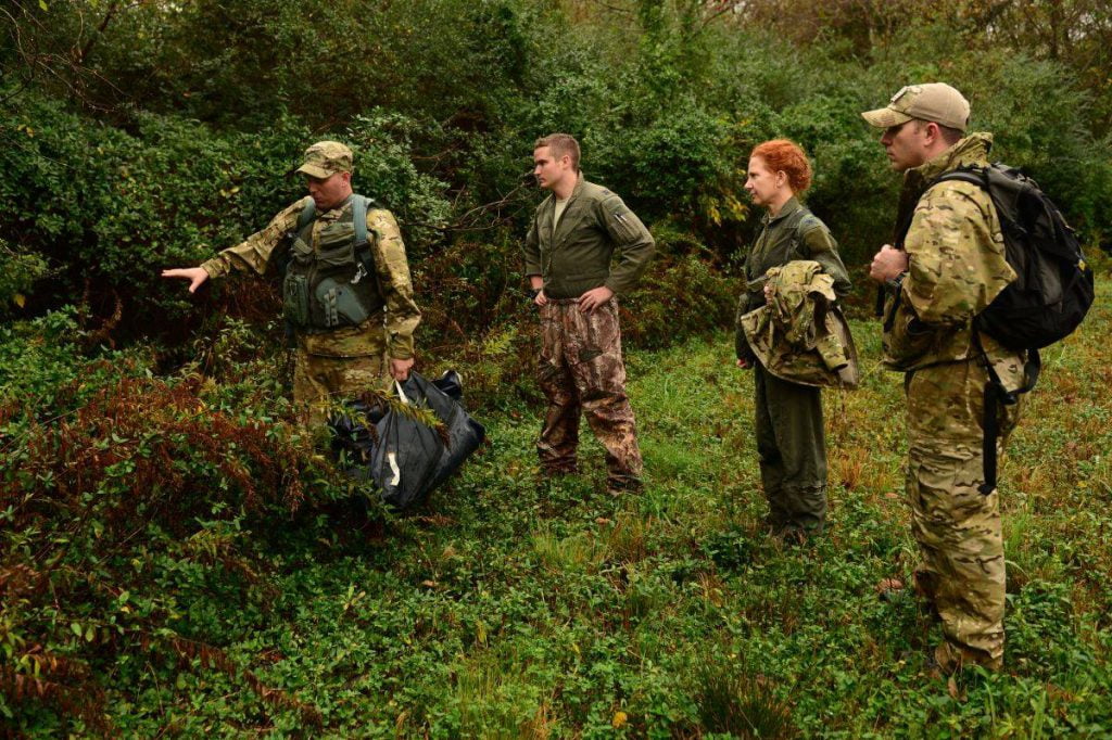 Survivaliści w terenie