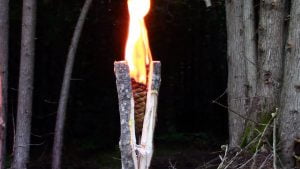 Płonąca pochodnia