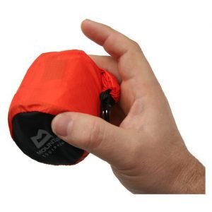 Ultralekki namiot jednoosobowy, awaryjna płachta biwakowa