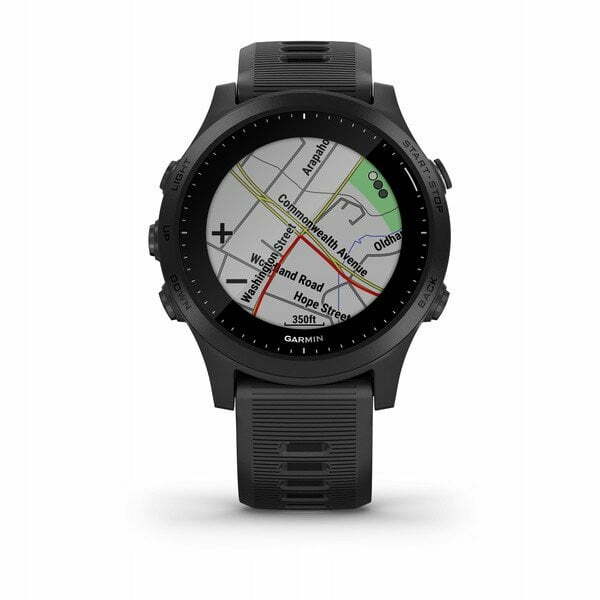 GARMIN Forerunner 945 Czarny GPS Mapy TOPO OSMapa Kolor dominujacy czarny